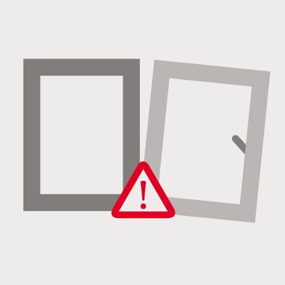 رعایت موارد ایمنی در و پنجره یو پی وی سی